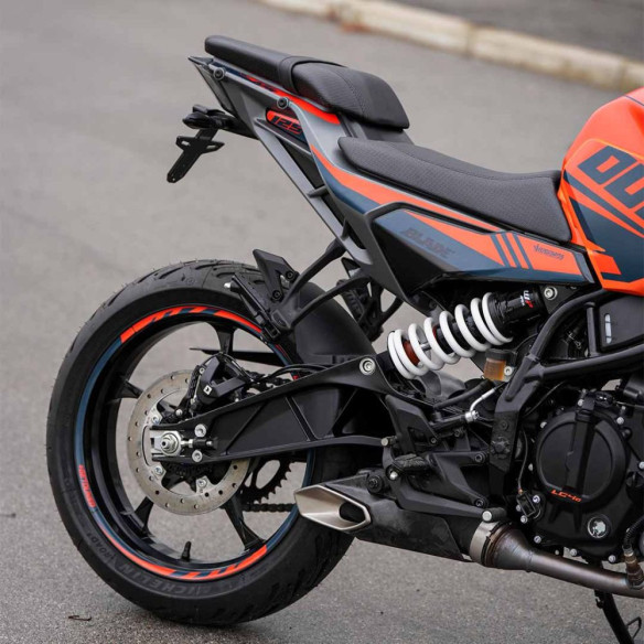Suport Numar Inmatriculare PREMIUM KTM 125/250/390 DUKE 2024+ 010043TTY00010BK