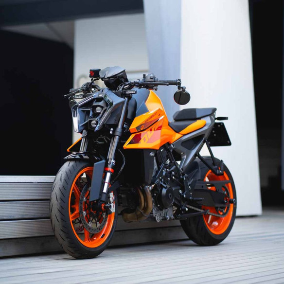 Suport Numar Inmatriculare PREMIUM KTM 990 DUKE 2024+ 010084TTY00010BK