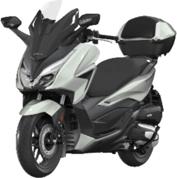 Kit Top Case 35L FORZA 350 Pearl Falcon Grey 08HME-K40-F35ZK
