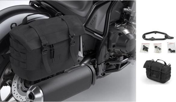Kit Geanta Laterala Dreapta REBEL 500/FOP Black 08ESY-K87-BAGS