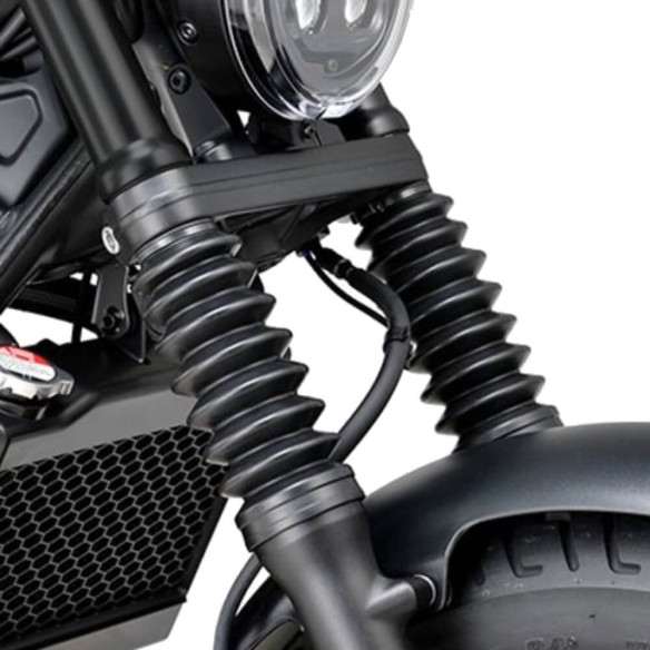 Set Burduf Furca REBEL 500/FOP Black 08F70-K87-A31