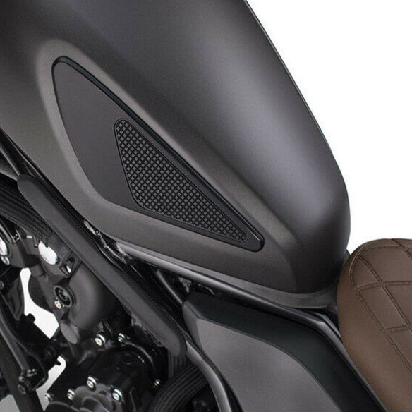 Set Tank Pad Lateral REBEL 500/FOP Black 08P71-K87-A30