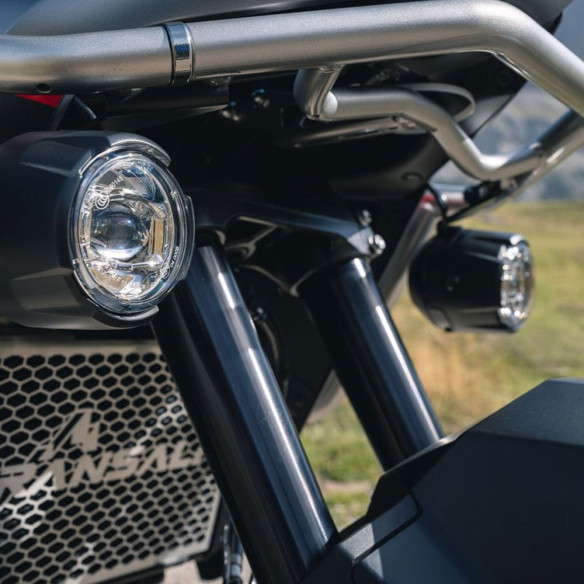 Kit Proiectoare LED Ceata TRANSALP XL750 Black 08ESY-MLC-FFL