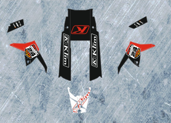 Kit Grafice Moto24 Partial Polaris Khaos Matryx 850