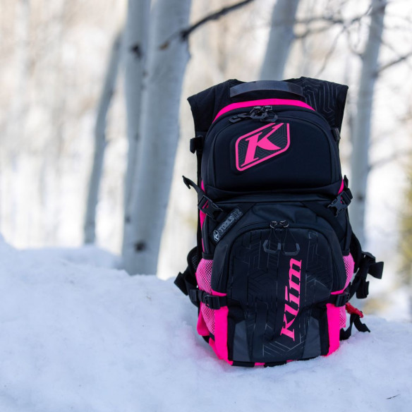 Rucsac Nac Pak Black/Knockout Pink 23
