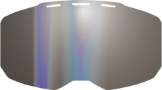 Lentila Schimb Ochelari Snowmobil Edge Lens Dark Smoke Silver Mirror