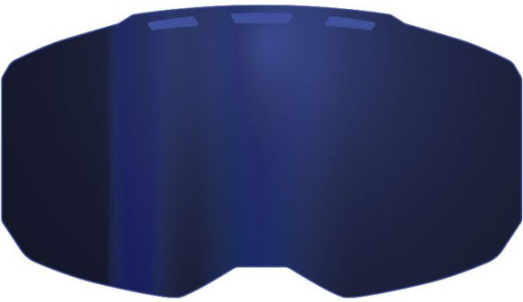 Lentila Schimb Ochelari Snowmobil Edge Dark Smoke Blue Mirror