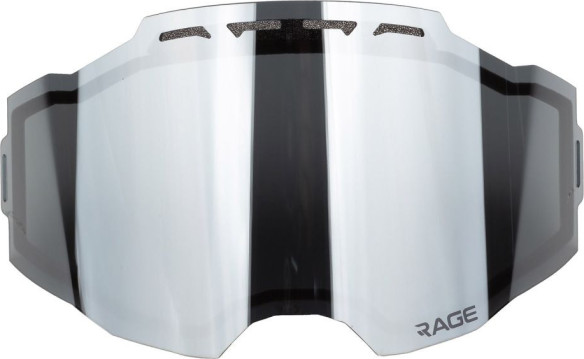 Lentila Schimb Ochelari Snowmobil Rage Dark Smoke Silver Mirror
