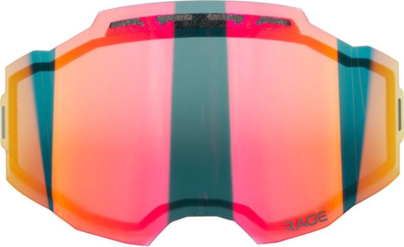 Lentila Schimb Ochelari Snowmobil Rage Smoke Red Mirror