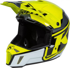 Casca Snowmobil F3 ECE Disarray Hi-Vis