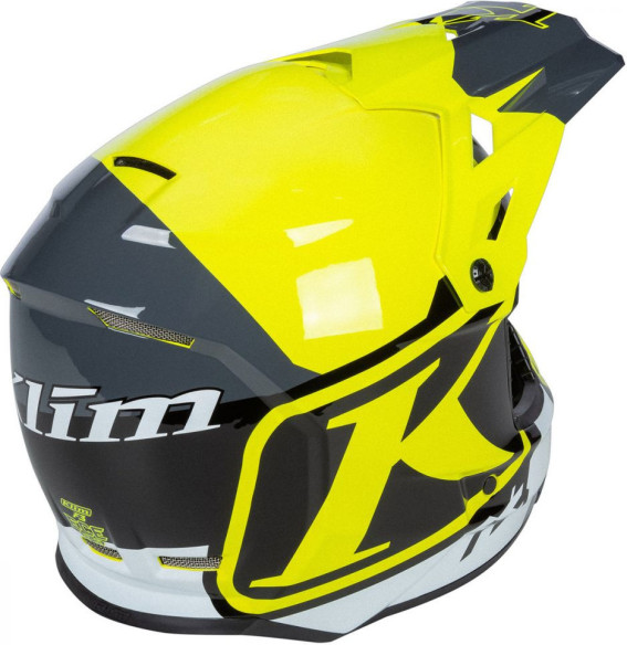 Casca Snowmobil F3 ECE Disarray Hi-Vis