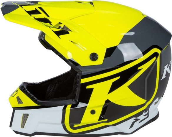 Casca Snowmobil F3 ECE Disarray Hi-Vis