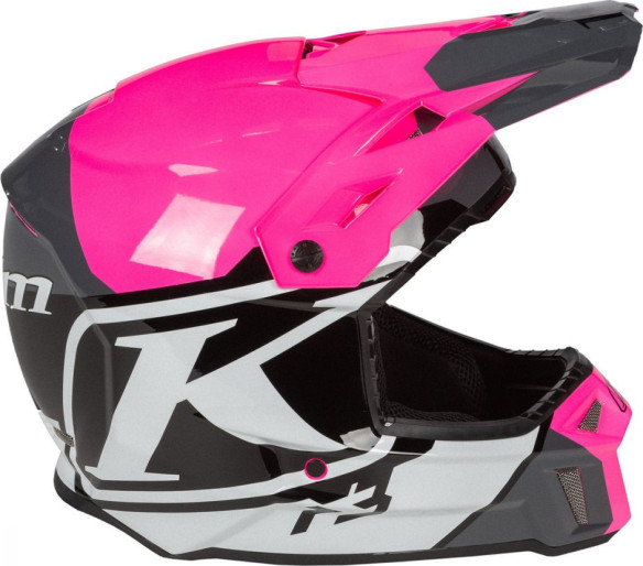 Casca Snowmobil F3 Helmet ECE Disarray Knockout Pink