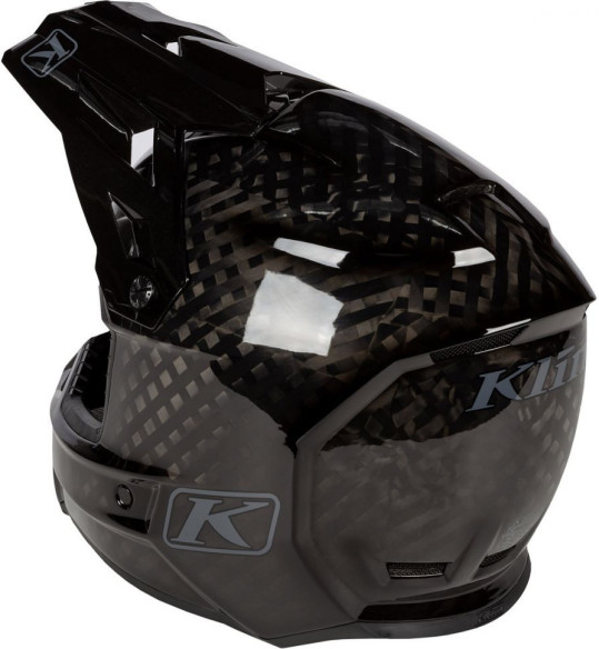 Casca Klim Moto Enduro F3 Carbon Helmet ECE Ghost