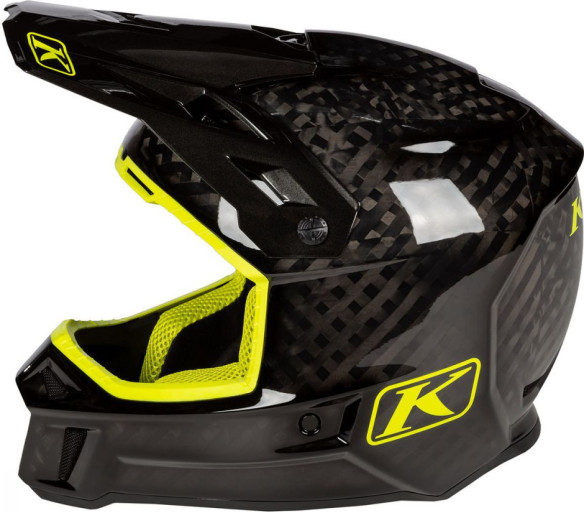 Casca Moto Enduro Klim F3 Carbon Helmet ECE Hi-Vis