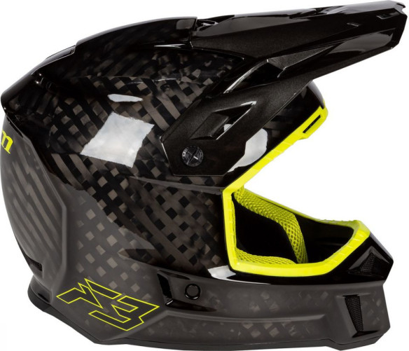 Casca Moto Enduro Klim F3 Carbon Helmet ECE Hi-Vis