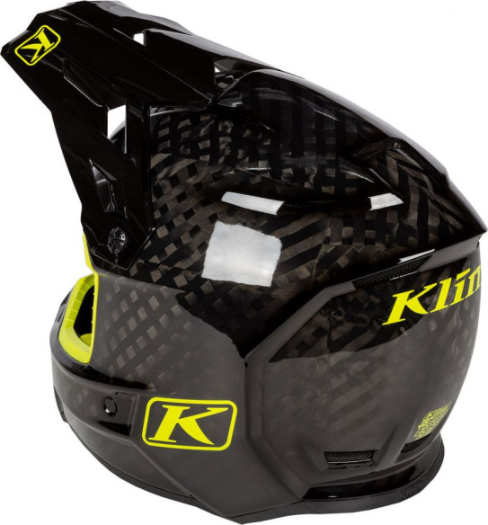 Casca Moto Enduro Klim F3 Carbon Helmet ECE Hi-Vis