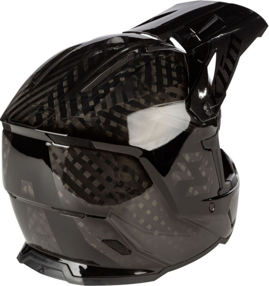 Casca Moto Enduro F5 Helmet ECE Shred Black Asphalt