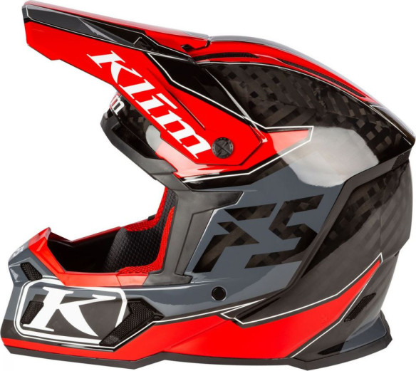 Casca Moto Enduro F5 Helmet ECE Shred High Risk Red