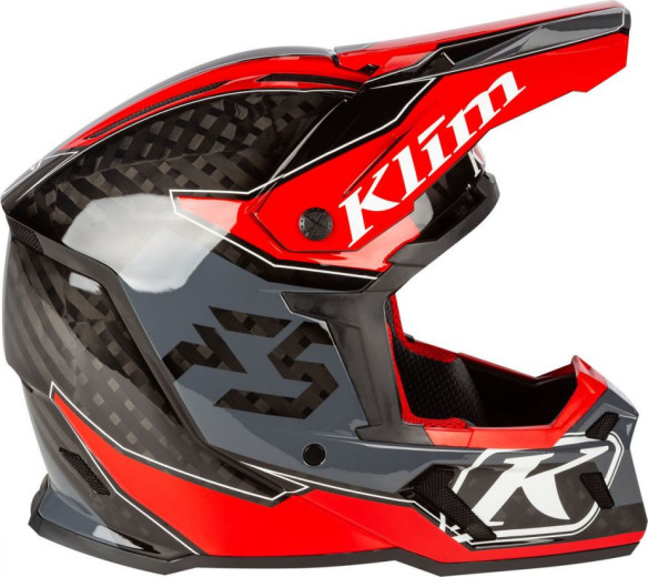 Casca Moto Enduro F5 Helmet ECE Shred High Risk Red