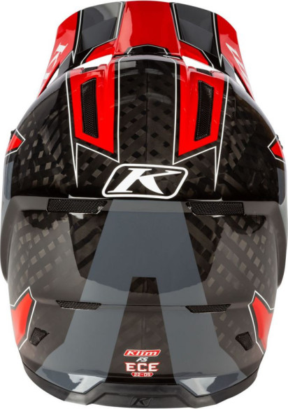Casca Moto Enduro F5 Helmet ECE Shred High Risk Red