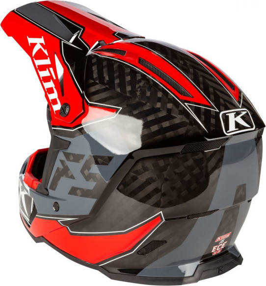Casca Moto Enduro F5 Helmet ECE Shred High Risk Red