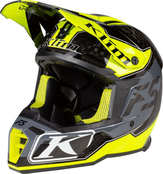 Casca Moto Enduro F5 Helmet ECE Shred Hi-Vis
