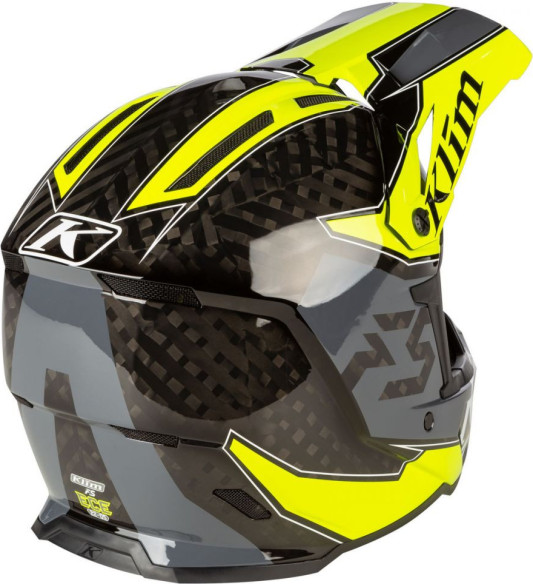 Casca Moto Enduro F5 Helmet ECE Shred Hi-Vis