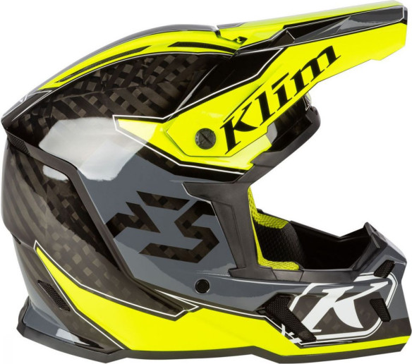 Casca Moto Enduro F5 Helmet ECE Shred Hi-Vis