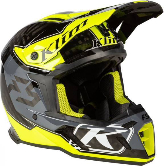 Casca Moto Enduro F5 Helmet ECE Shred Hi-Vis