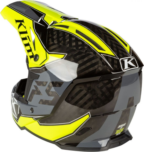 Casca Moto Enduro F5 Helmet ECE Shred Hi-Vis