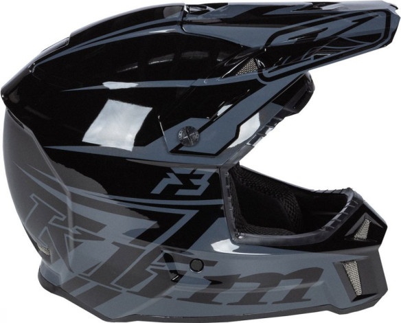 Casca Moto Enduro Klim F3 Helmet ECE Stark Black