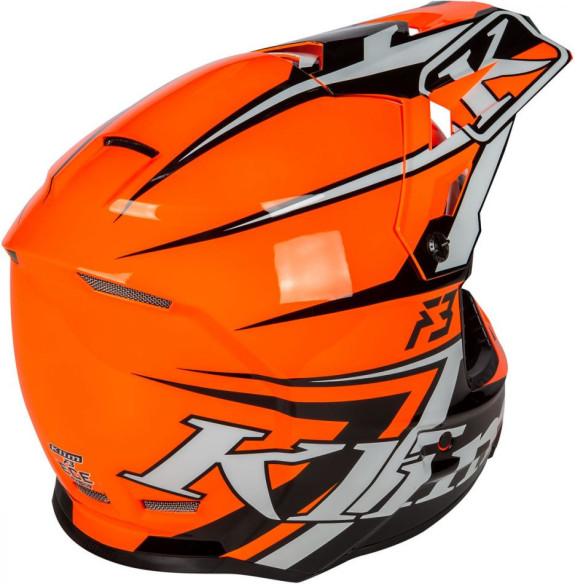 Casca Moto Enduro F3 Helmet ECE Stark Strike Orange