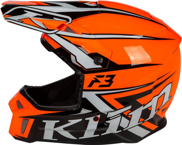 Casca Moto Enduro F3 Helmet ECE Stark Strike Orange