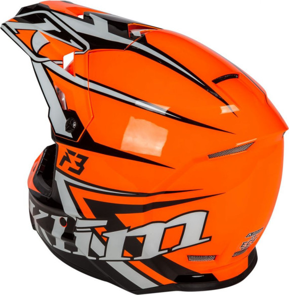Casca Moto Enduro F3 Helmet ECE Stark Strike Orange