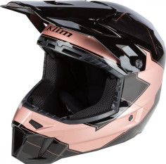 Casca Snowmobil F3 ECE Verge Rose Gold