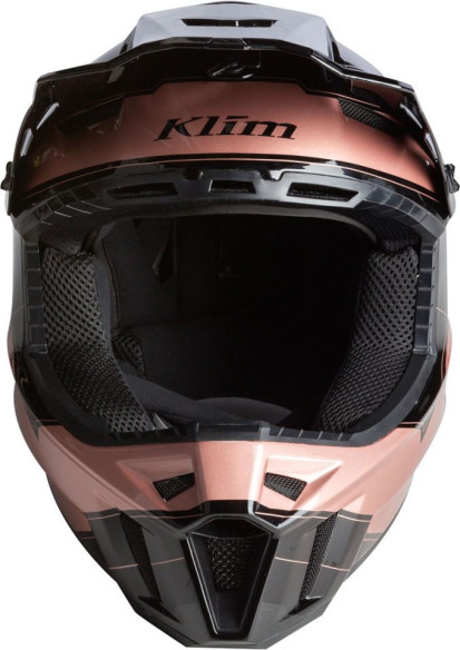 Casca Snowmobil F3 ECE Verge Rose Gold