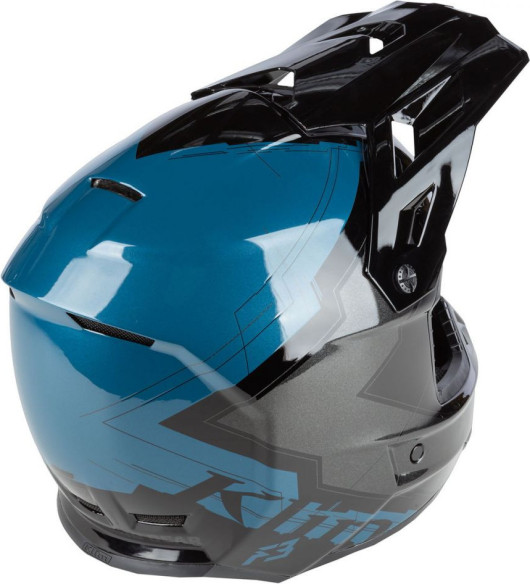 Casca Snowmobil F3 ECE Verge Petrol