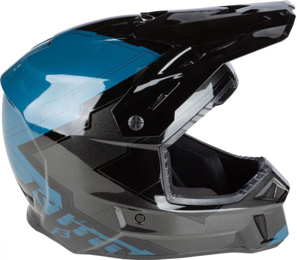 Casca Snowmobil F3 ECE Verge Petrol