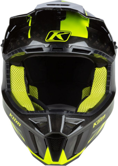 Casca Klim Snowmobil F3 Carbon ECE Ripper Hi-Vis