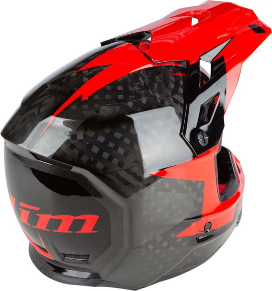 Casca Snowmobil F3 Carbon ECE Ripper High Risk Red