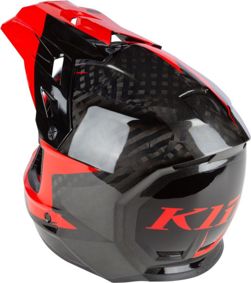 Casca Snowmobil F3 Carbon ECE Ripper High Risk Red