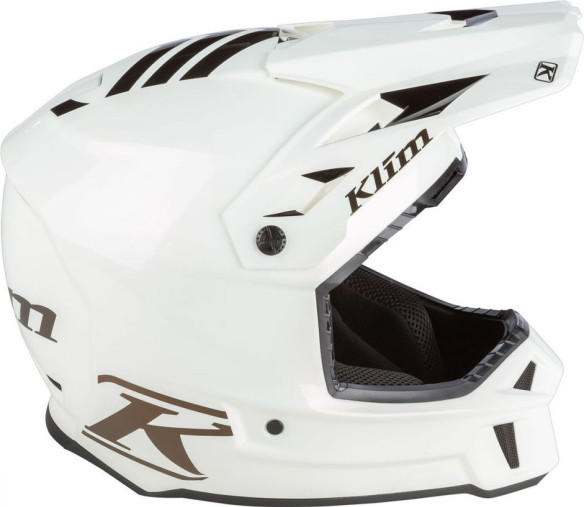 Casca Snowmobil F3 Carbon ECE Assault Camo White