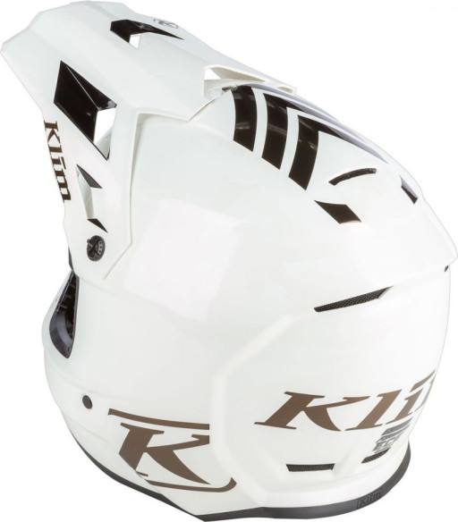 Casca Snowmobil F3 Carbon ECE Assault Camo White