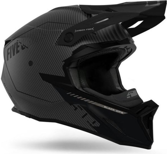 Casca Snowmobil Altitude 2.0 Pro Carbon Fiber ECE Black Ops Matt