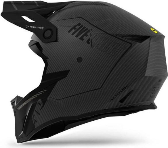 Casca Snowmobil Altitude 2.0 Pro Carbon Fiber ECE Black Ops Matt