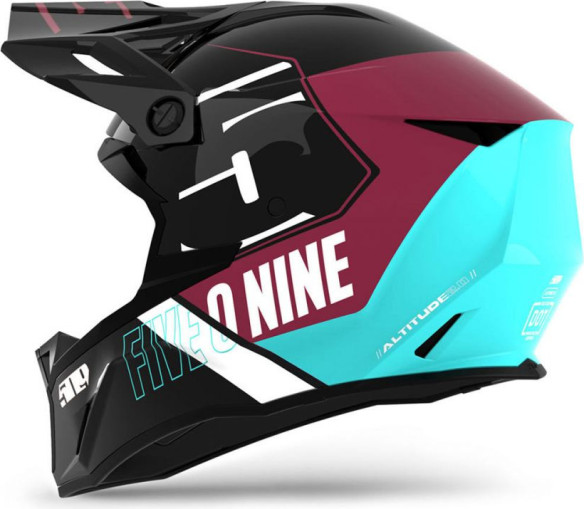 Casca Snowmobil Altitude 2.0 ECE Maroon Teal