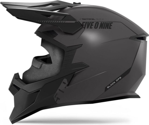 Casca Snowmobil Tactical 2.0 with Fidlock Black Ops Matt