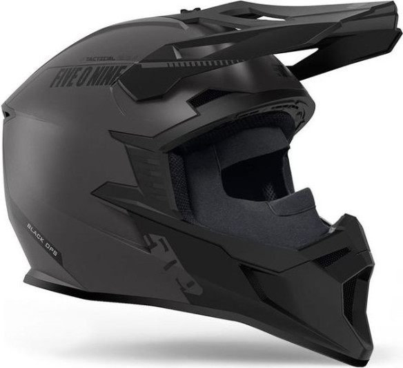 Casca Snowmobil Tactical 2.0 with Fidlock Black Ops Matt