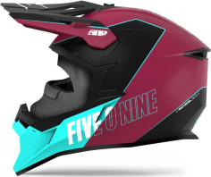 Casca Snowmobil Tactical 2.0 with Fidlock Teal Maroon Matt